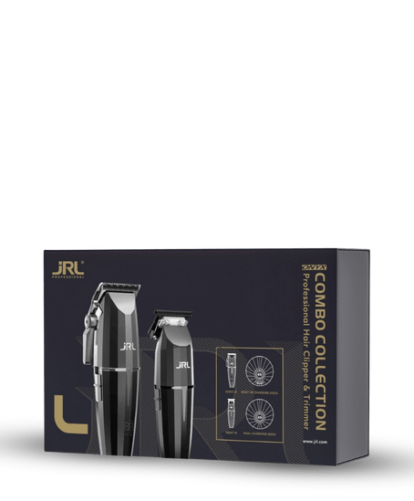 طقم ماكنة حلاقة جيرال اسود كبير وصغير مع قاعدتين